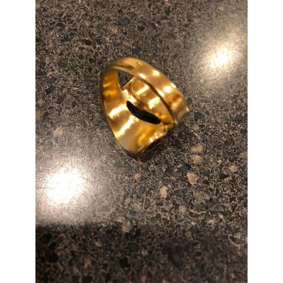 Fashion  Style hallow Ring 9 titanium stainless steel - Picture 7 of 7